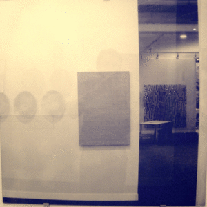 410051, 2005 Sérigraphie originale en pièce unique, Reflet du stand de la FIAC 2005, La même démarche est prposée au collectionneur, (voir ci-dessous)