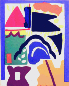 City Lights, 1996 Sérigraphie originale sur Vélin BFK Rives 250 gr. Format 40/50 cm. 40 exemplaires signés et numérotés.