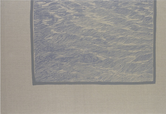 Avec Le Titien... le passage de la Mer Rouge, 2008 6 œuvres toutes uniques réalisées en sérigraphie et rehaussées de la main de l’artiste. Format 116/89 cm.