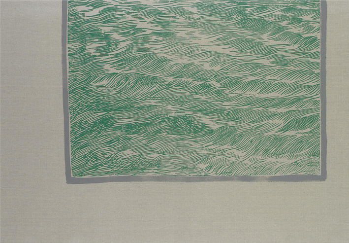 Avec Le Titien... le passage de la Mer Rouge, 2008 6 œuvres toutes uniques réalisées en sérigraphie et rehaussées de la main de l’artiste. Format 116/89 cm.
