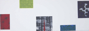 Didier Mencoboni , Respirations, 1998 5 sérigraphies remontées de façon unique sur chaque planche et composées de deux ensembles : “Inspiration”, “expiration”. Format 105/37,5 cm. 40 exemplaires signés et numérotés, 1 exemplaire Bibliothèque Nationale.