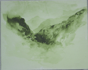 Avec Delacroix, en Chine, 2001 Sérigraphie originale, 6 variations uniques, Support toile ou bois.