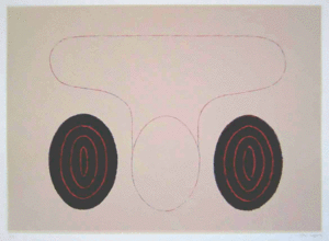 Politiquement correcte, 1997 Sérigraphie originale avec poudre de marbre, tirée sur Vélin d’Arches 56/76 cm. 50 exemplaires signés et numérotés, 1 exemplaire Bibliothèque Nationale.